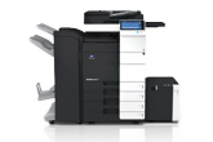 • Velocità A4/A3: 45/22 ppm bianco e nero 
• Formati carta: A6-SRA3, formati personalizzati e formato striscione fino a 1,2 metri di lunghezza 
• Alimentatore automatico di documenti dualscan ad una velocità di 160 ipm
• Pannello touch screen a colori da 9 pollici con supporto multi-touch 
• Finitura modulare e opzioni vassoio carta per personalizzare le configurazioni